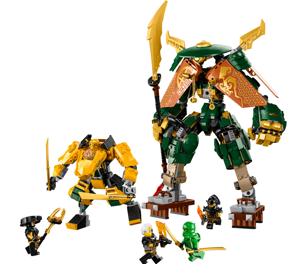 Lloyd and Arin's Ninja Team Mechs LEGO set (#71794-1)