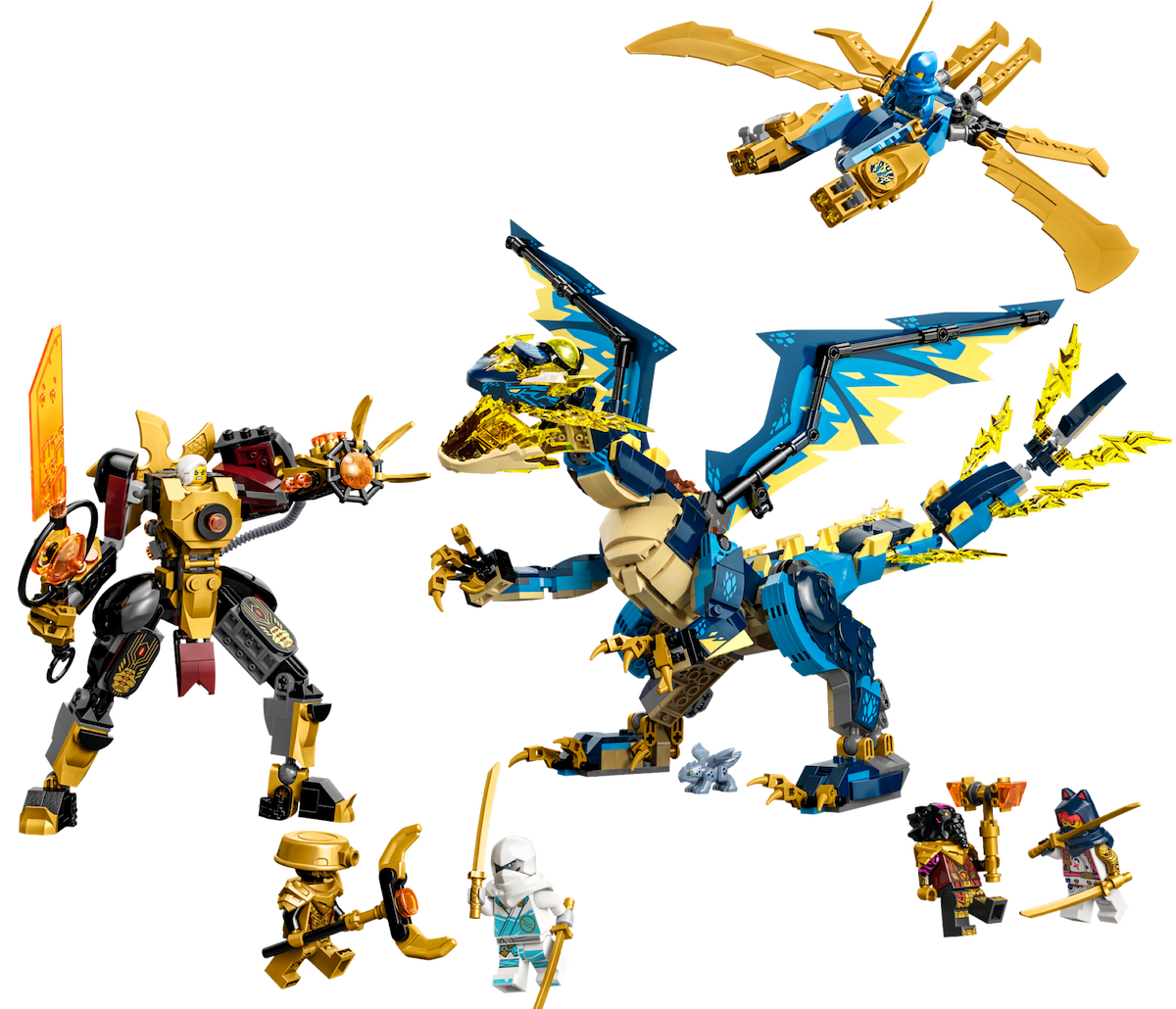 Elemental Dragon vs. The Empress Mech LEGO set (#71796-1)