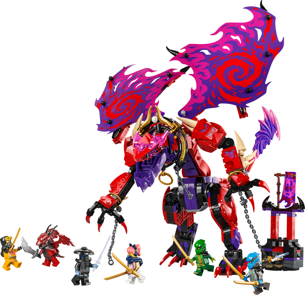 Thunderfang Dragon of Chaos LEGO set (#71832-1)