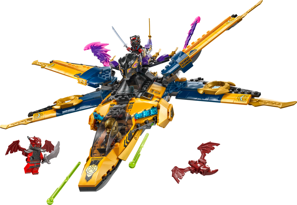 Ras and Arin's Super Storm Jet LEGO set (#71833-1)