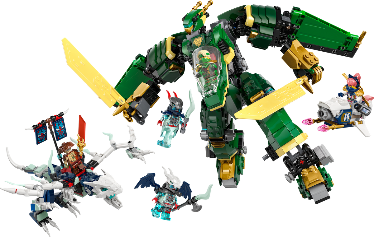 Lloyd’s Jet Mech LEGO set (#71845-1)