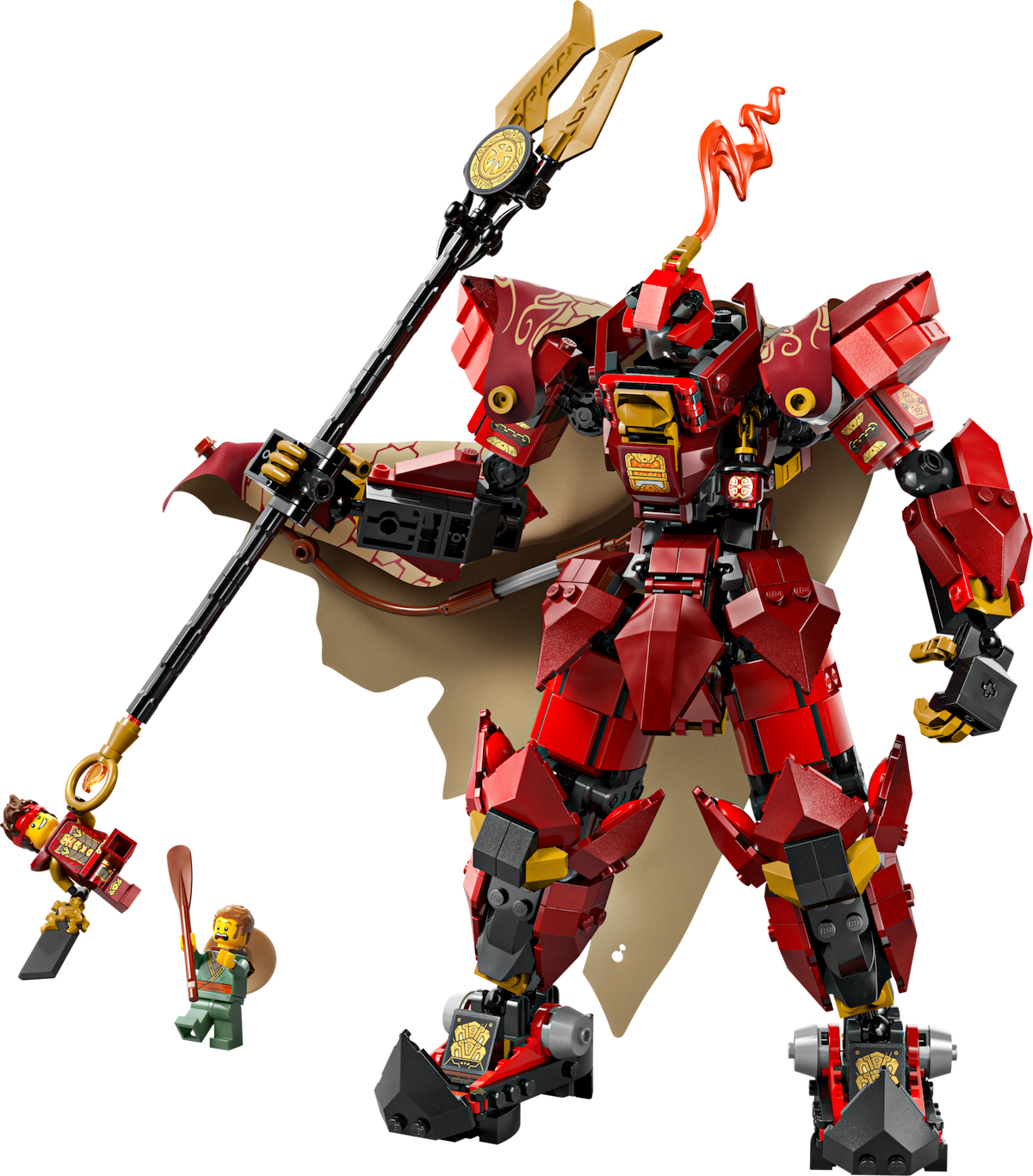 The Fire Knight Mech LEGO set (#71846-1)