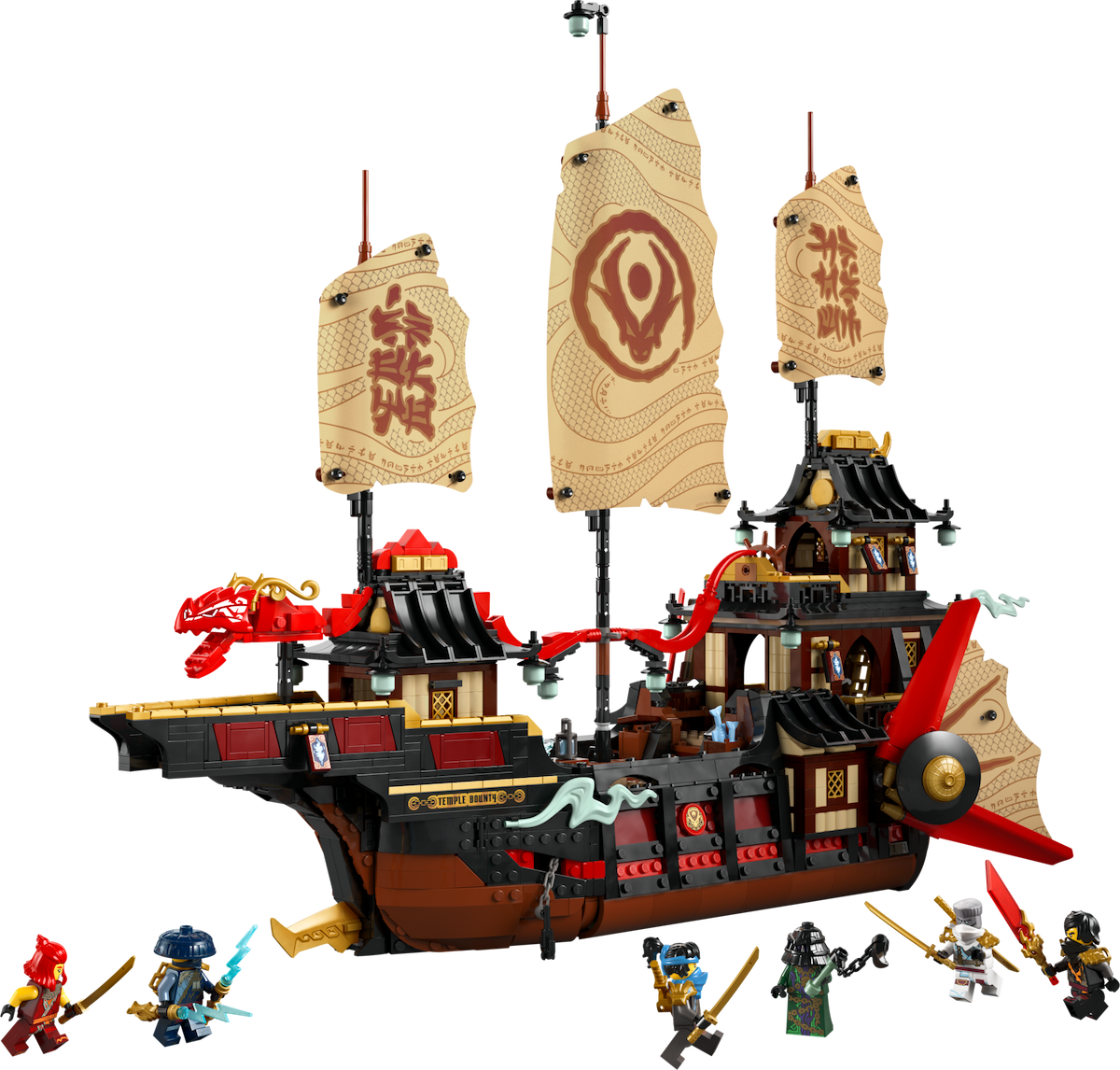 The Temple Bounty LEGO set (#71848-1)