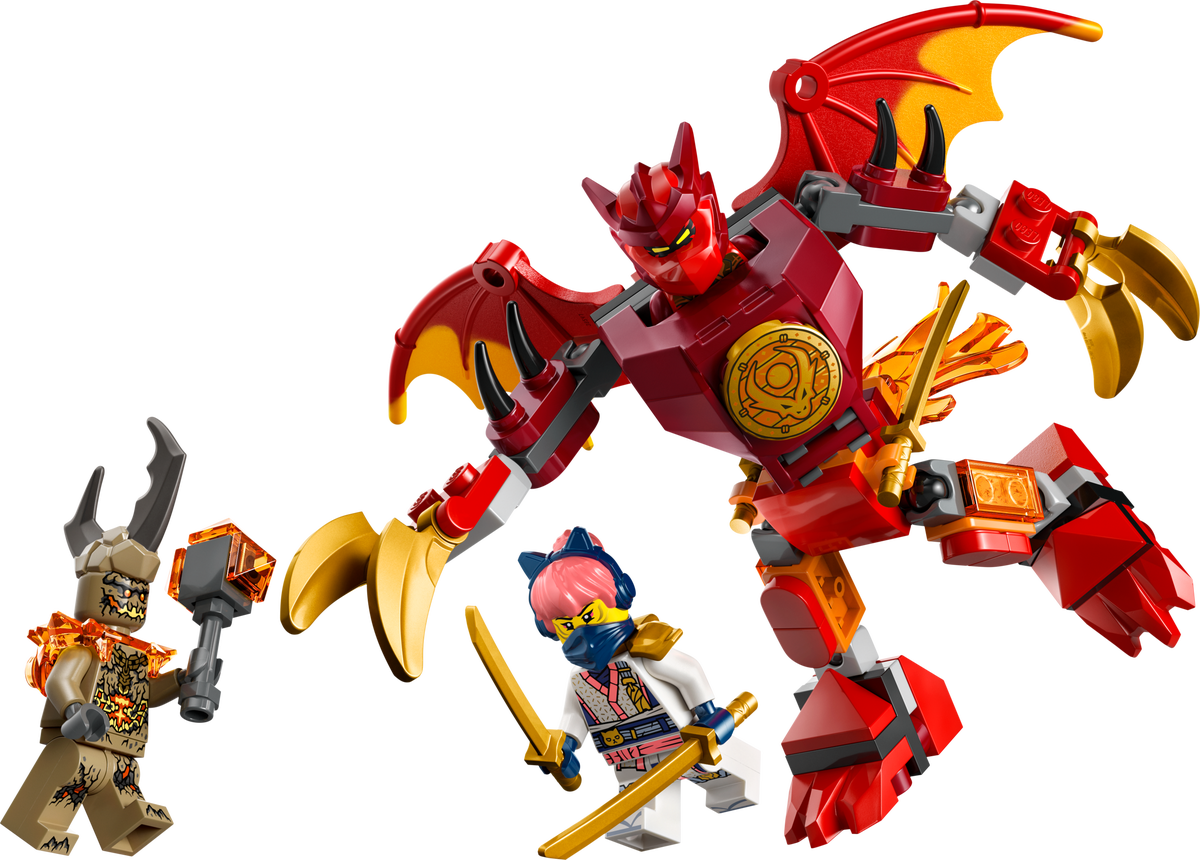 Kai's Dragon Mech Battle Pack LEGO set (#71851-1, 2026)