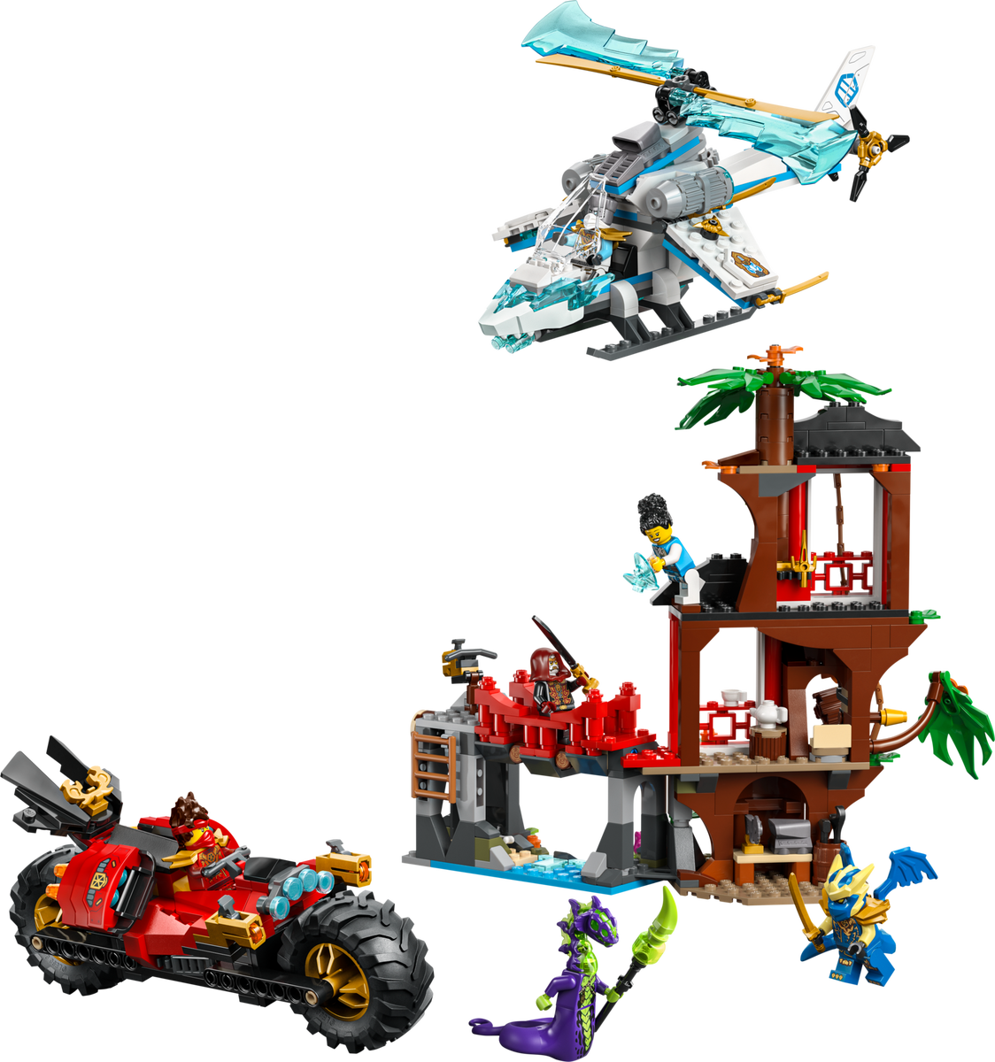 Ninja Vehicle Tree House Battle LEGO set (#71857-1)