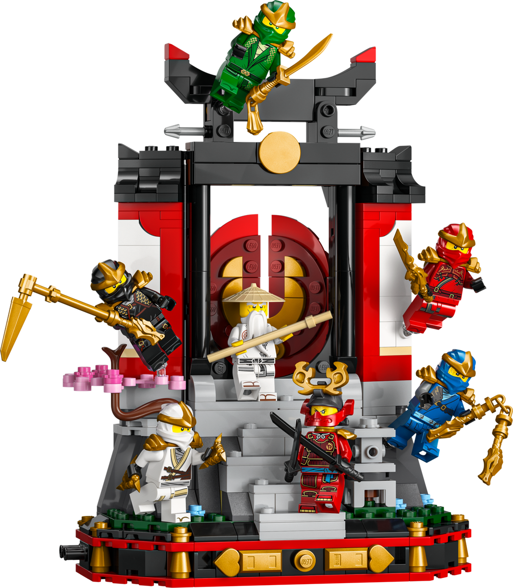 Ninja Character Display 15th Anniversary LEGO set (#71866-1)
