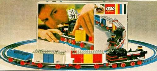 Train with 12V Electric Motor LEGO set (#720-2)