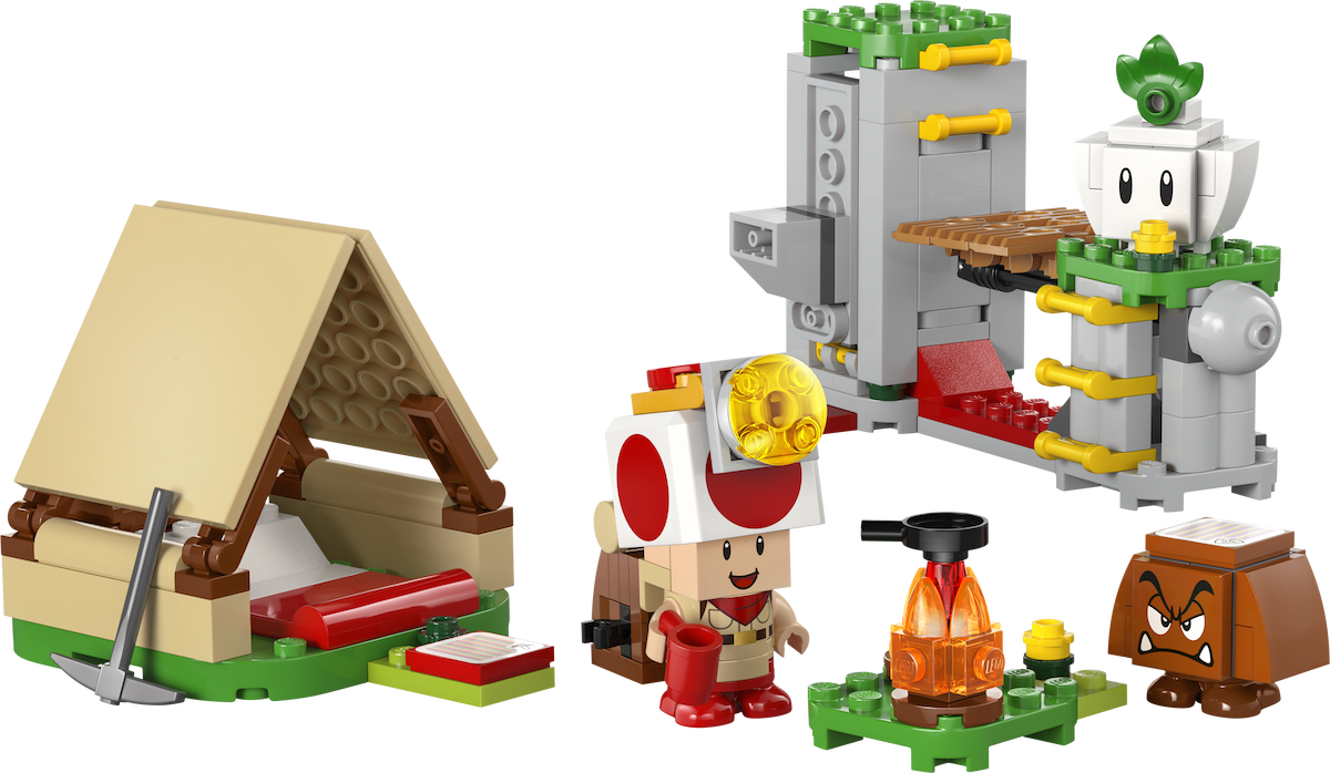 Captain Toad's Camp LEGO set (#72040-1)