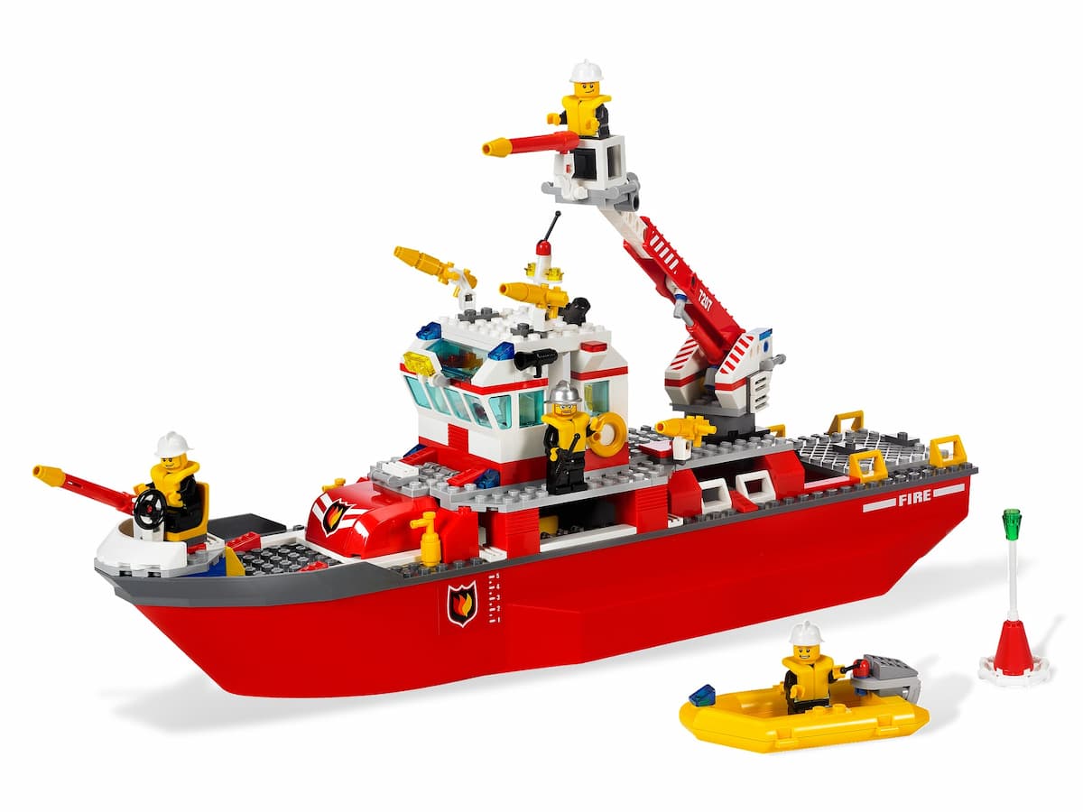 Fire Boat LEGO set (#7207-1)