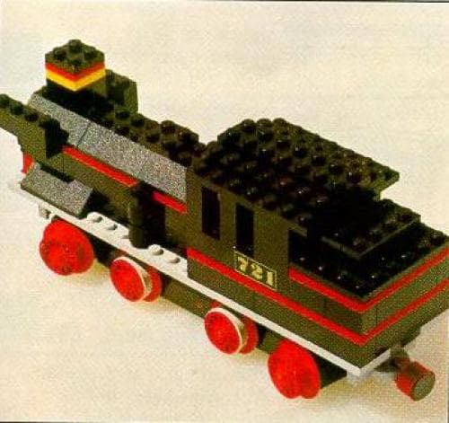 Steam Locomotive LEGO set (#721-1)