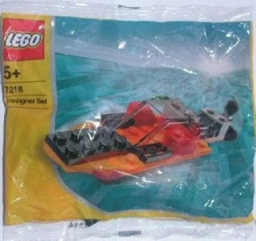 Orange Speedboat LEGO set (#7218-1)