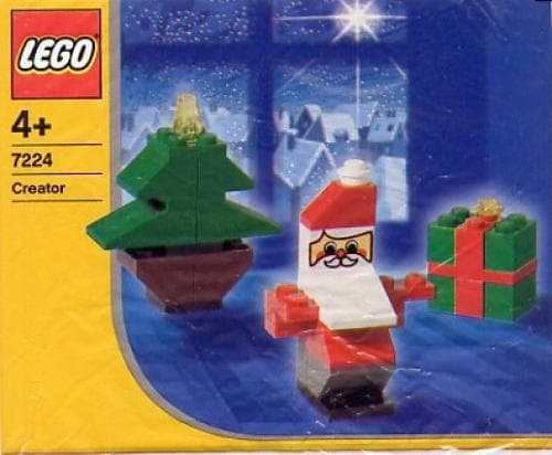 Santa, Tree, and Present LEGO set (#7224-1)
