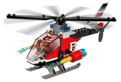 Fire Helicopter LEGO set (#7238-1)