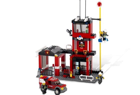 Fire Station LEGO set (#7240-1)