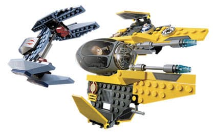 Jedi Starfighter & Vulture Droid LEGO set (#7256-1, 2005)