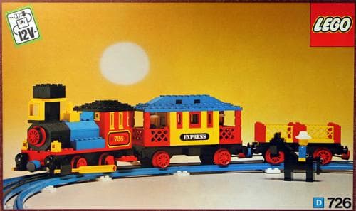 Western Train LEGO set (#726-1)