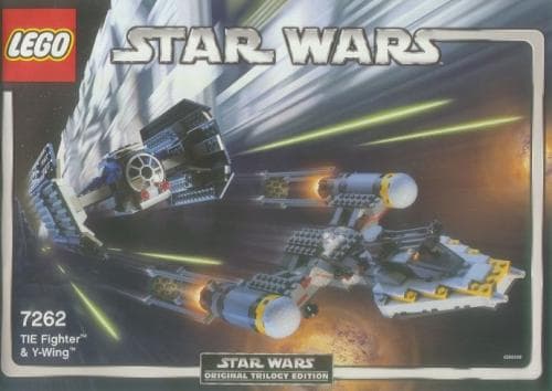 TIE Fighter and Y-wing LEGO set (#7262-1, 2004)