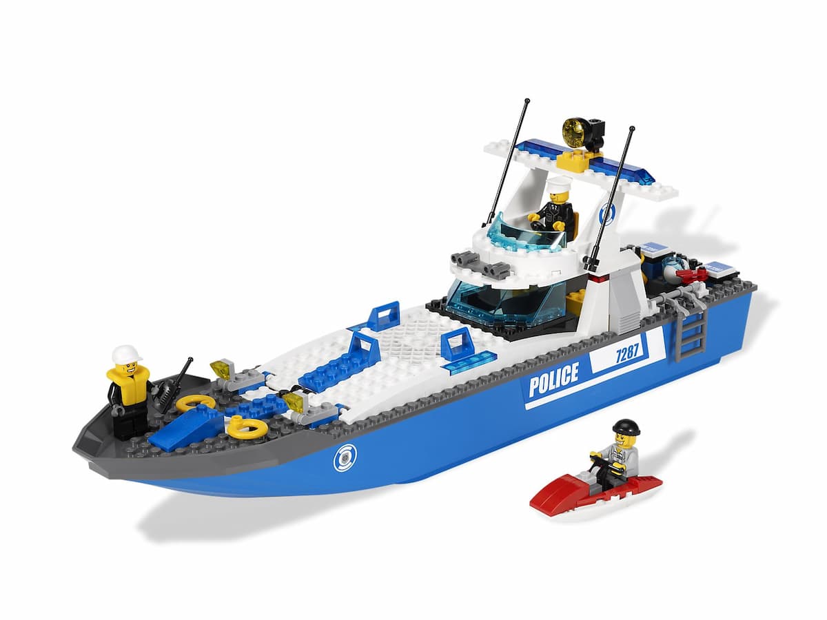 Police Boat LEGO set (#7287-1)