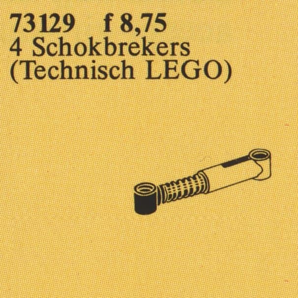 Four TECHNIC Shocks LEGO set (#73129-1)