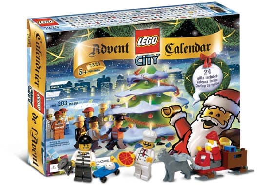 City Advent Calendar 2005 LEGO set (#7324-1)