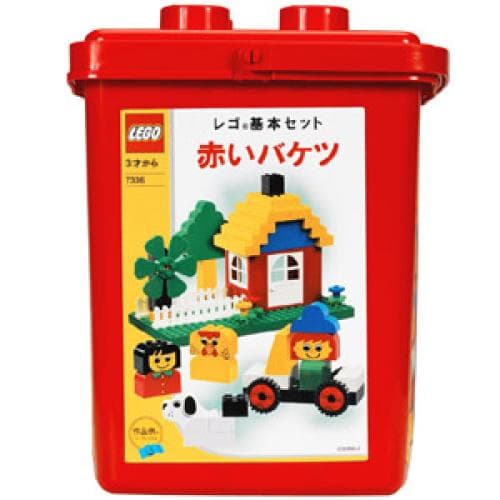 Foundation Set - Red Bucket LEGO set (#7336-1)