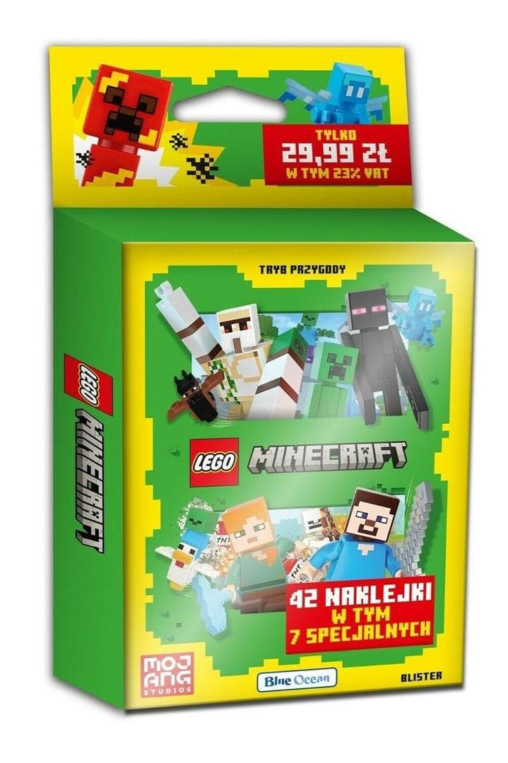 Minecraft Sticker Collection: Adventure Mode - Eco-Blister (7 Packs) LEGO set (#73360964-1)