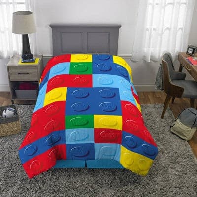 Brick Reversible Comforter LEGO Houseware set (#73558837633-1, 2022)
