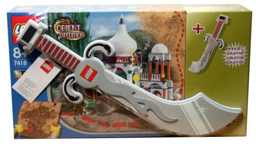 Scorpion Palace and Foam Scimitar LEGO set (#7418-2)