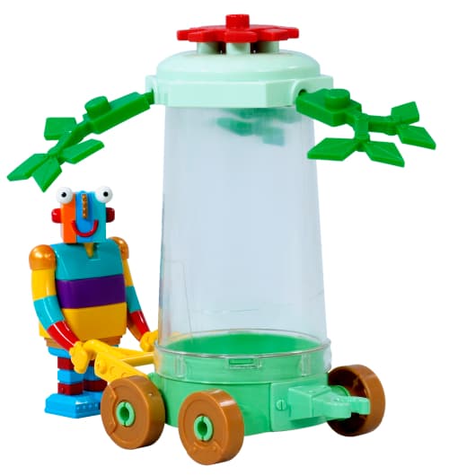 Stripy's Flower Cart LEGO set (#7445-1)