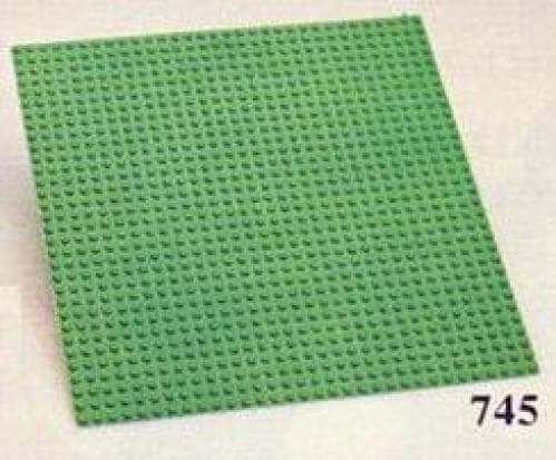 Baseplate, Green LEGO set (#745-1)