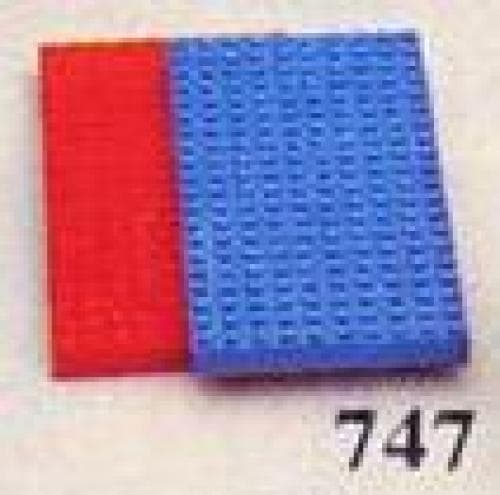 Baseplates, Red and Blue LEGO set (#747-1)