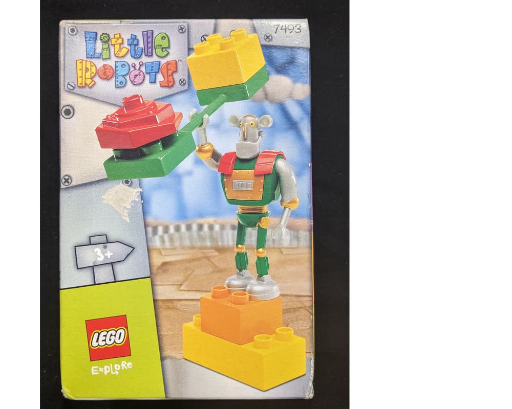 Sporty with Barbell LEGO set (#7493-1)