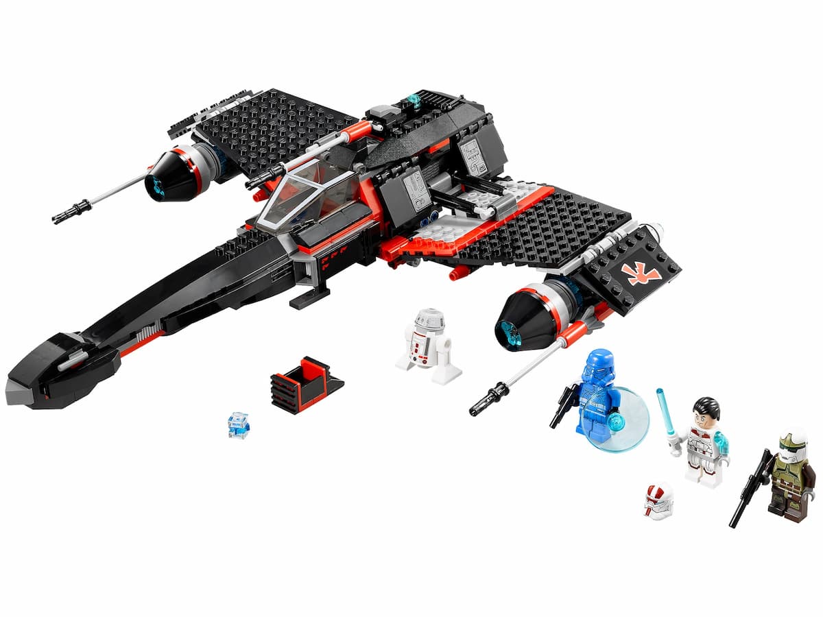 JEK-14's Stealth Starfighter LEGO set (#75018-1)