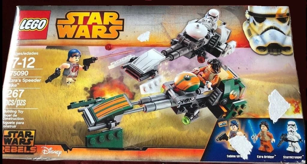 Ezra's Speeder Bike [Redesigned Version] LEGO set (#75090-1, 2015)