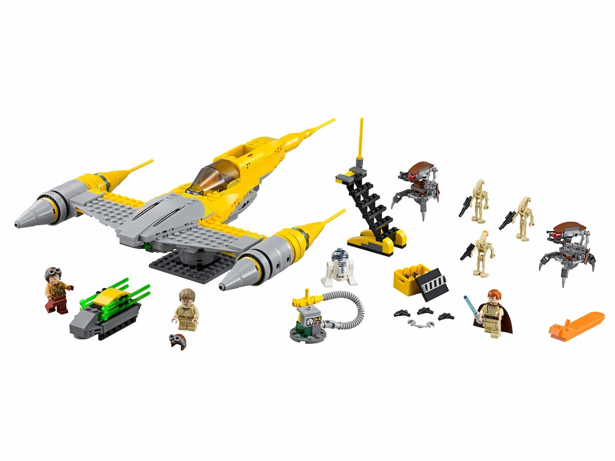 Naboo Starfighter LEGO set (#75092-1, 2015)