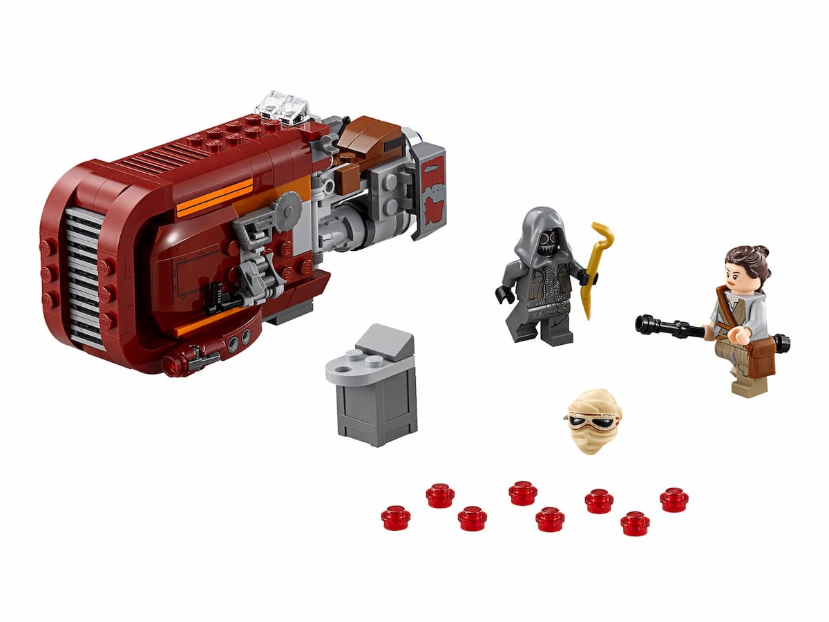 Rey's Speeder LEGO set (#75099-1, 2015)