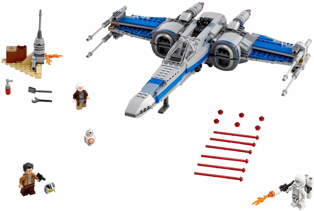 Resistance X-Wing Fighter LEGO set (#75149-1)