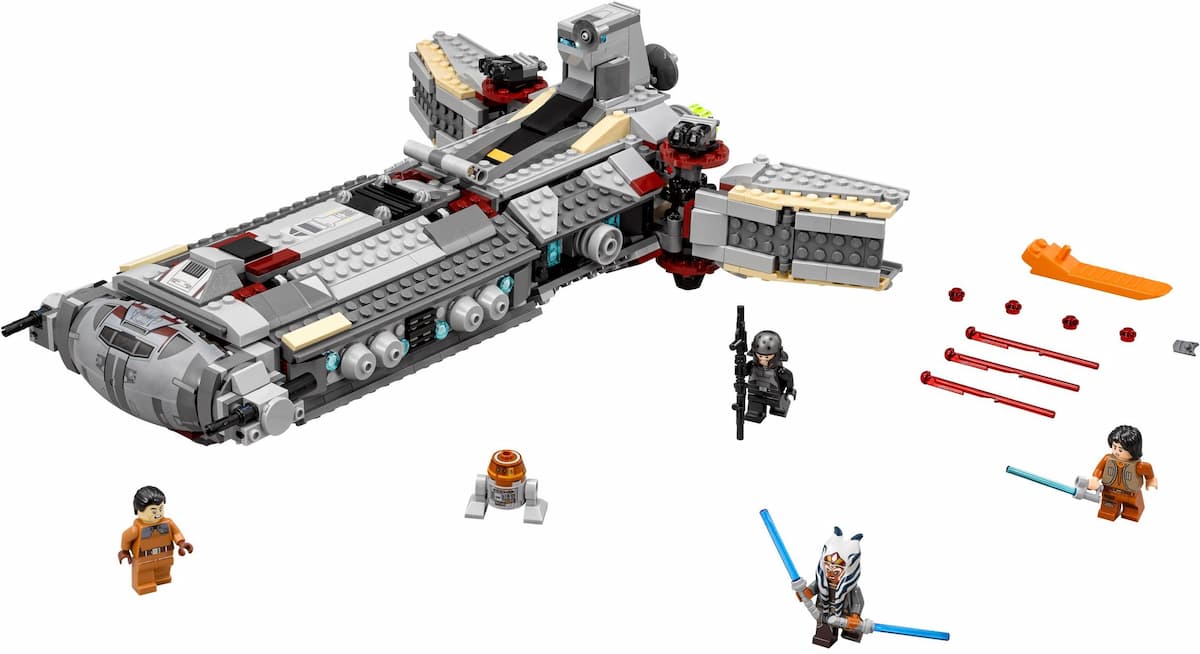 Rebel Combat Frigate LEGO set (#75158-1)