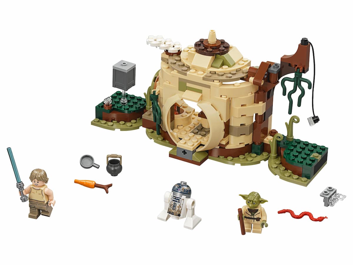 Yoda's Hut LEGO set (#75208-1, 2018)