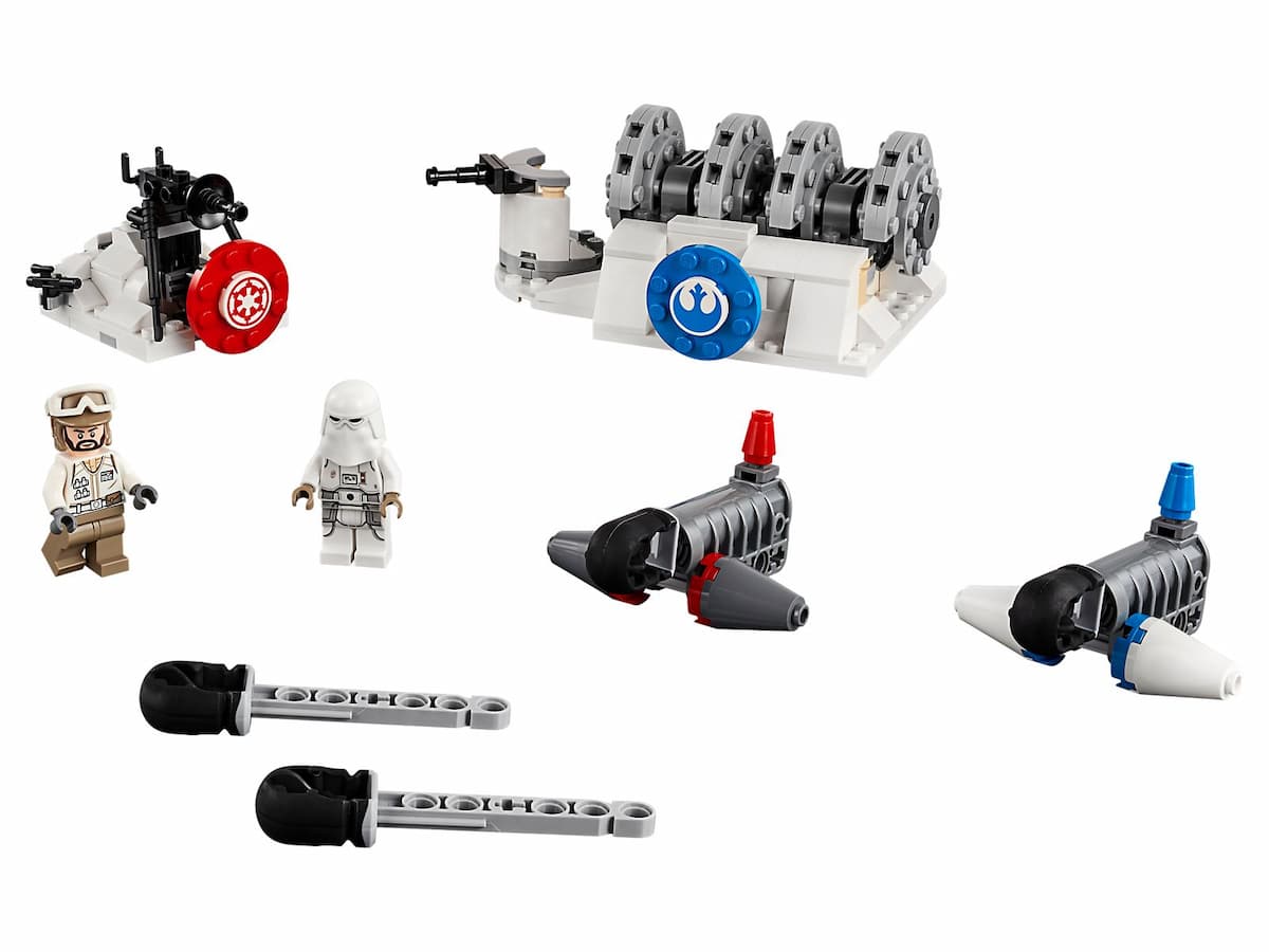 Action Battle Hoth Generator Attack LEGO set (#75239-1, 2019)