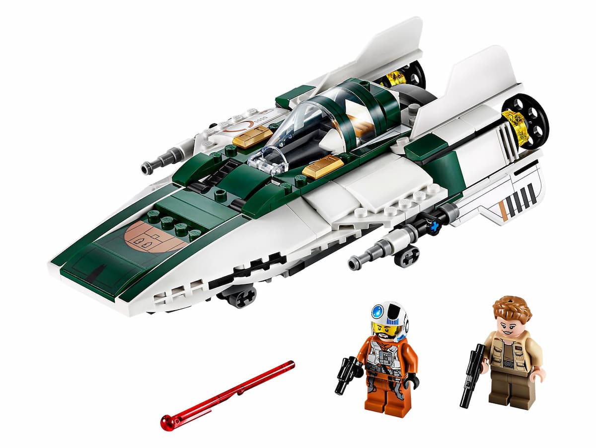 Resistance A-Wing Starfighter LEGO set (#75248-1, 2019)
