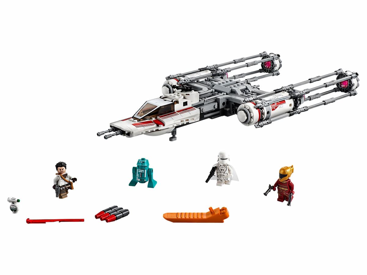 Resistance Y-Wing Starfighter LEGO set (#75249-1)