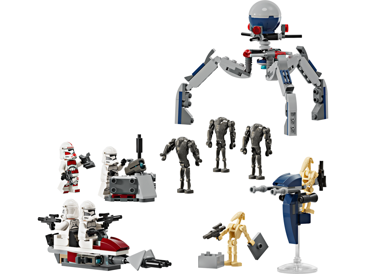 Clone Trooper & Battle Droid Battle Pack