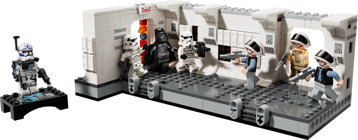 Boarding the Tantive IV LEGO set (#75387-1)