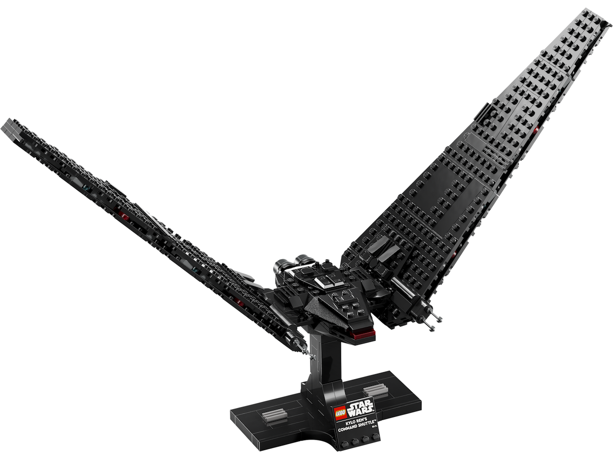 Kylo Ren's Command Shuttle LEGO Star Wars set (#75406-1, 2025)