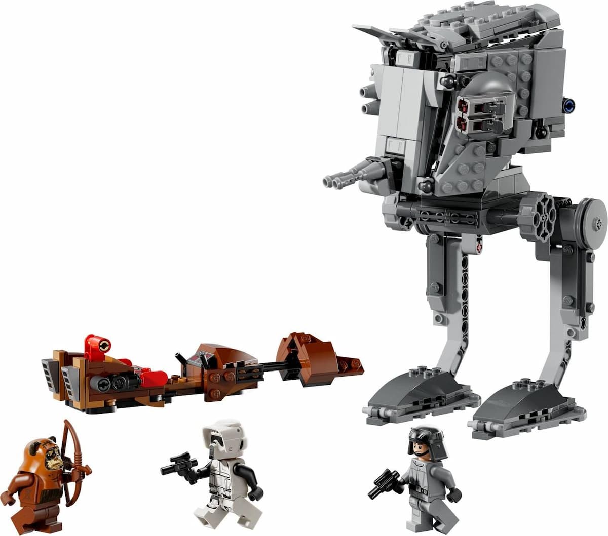 SMART Play: AT-ST Attack on Endor LEGO Star Wars set (#75424-1, 2026)