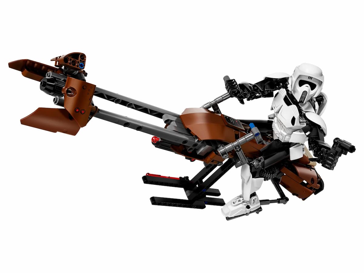 Scout Trooper & Speeder Bike LEGO set (#75532-1, 2017)
