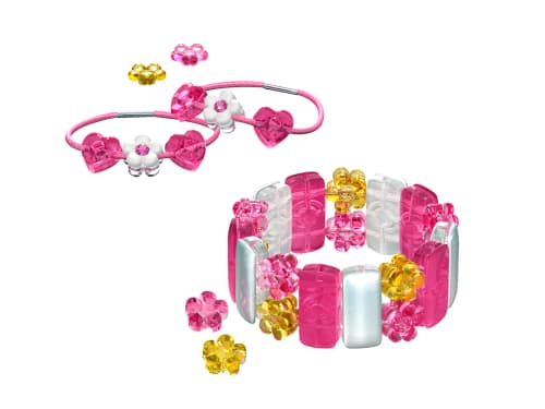 Pearly Pink Bracelet & Bands LEGO set (#7554-1)