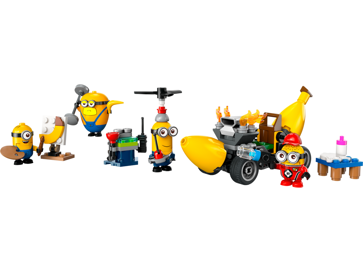 Minions and Banana Car LEGO set (#75580-1)