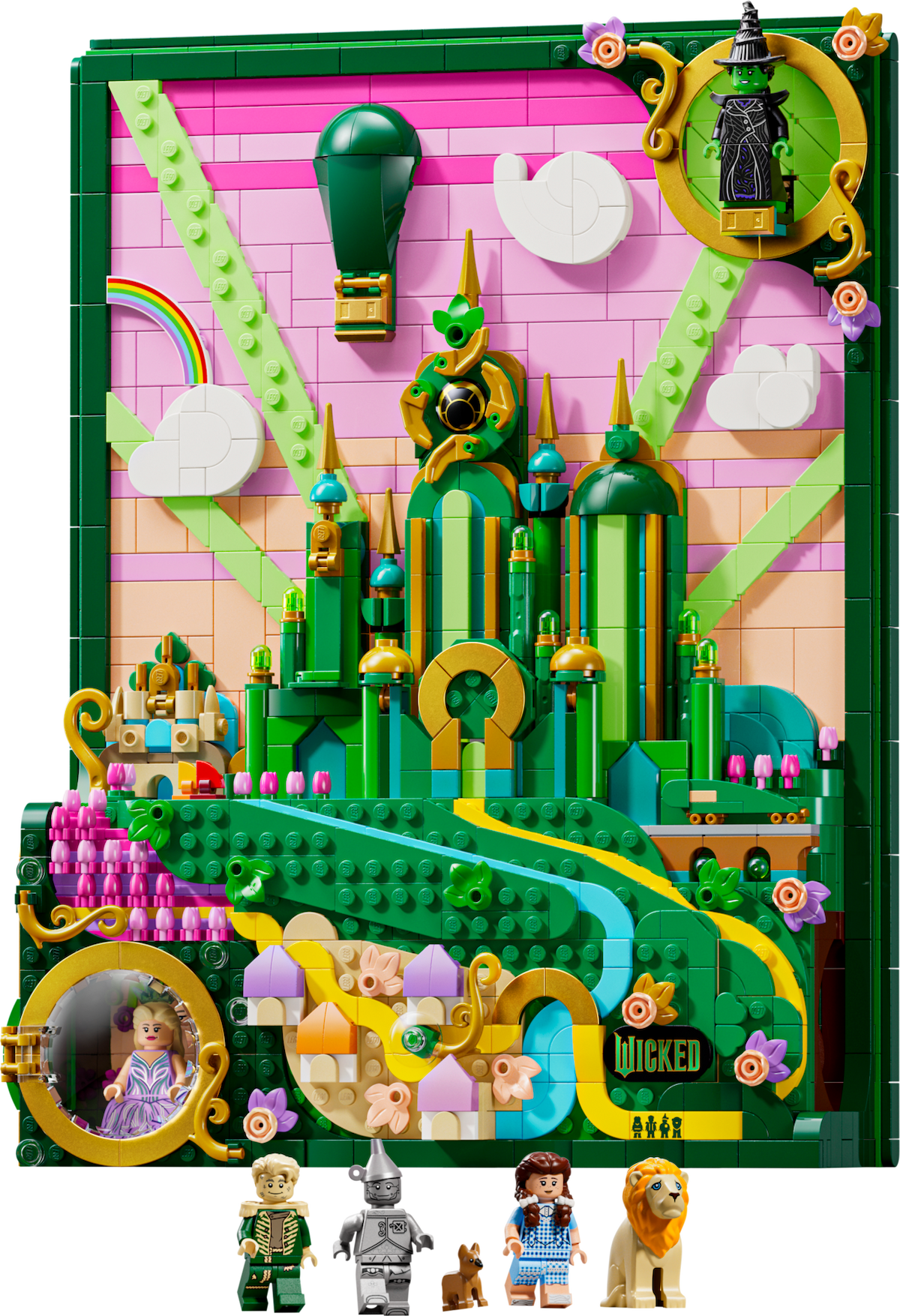 Emerald City Wall Art LEGO set (#75685-1)